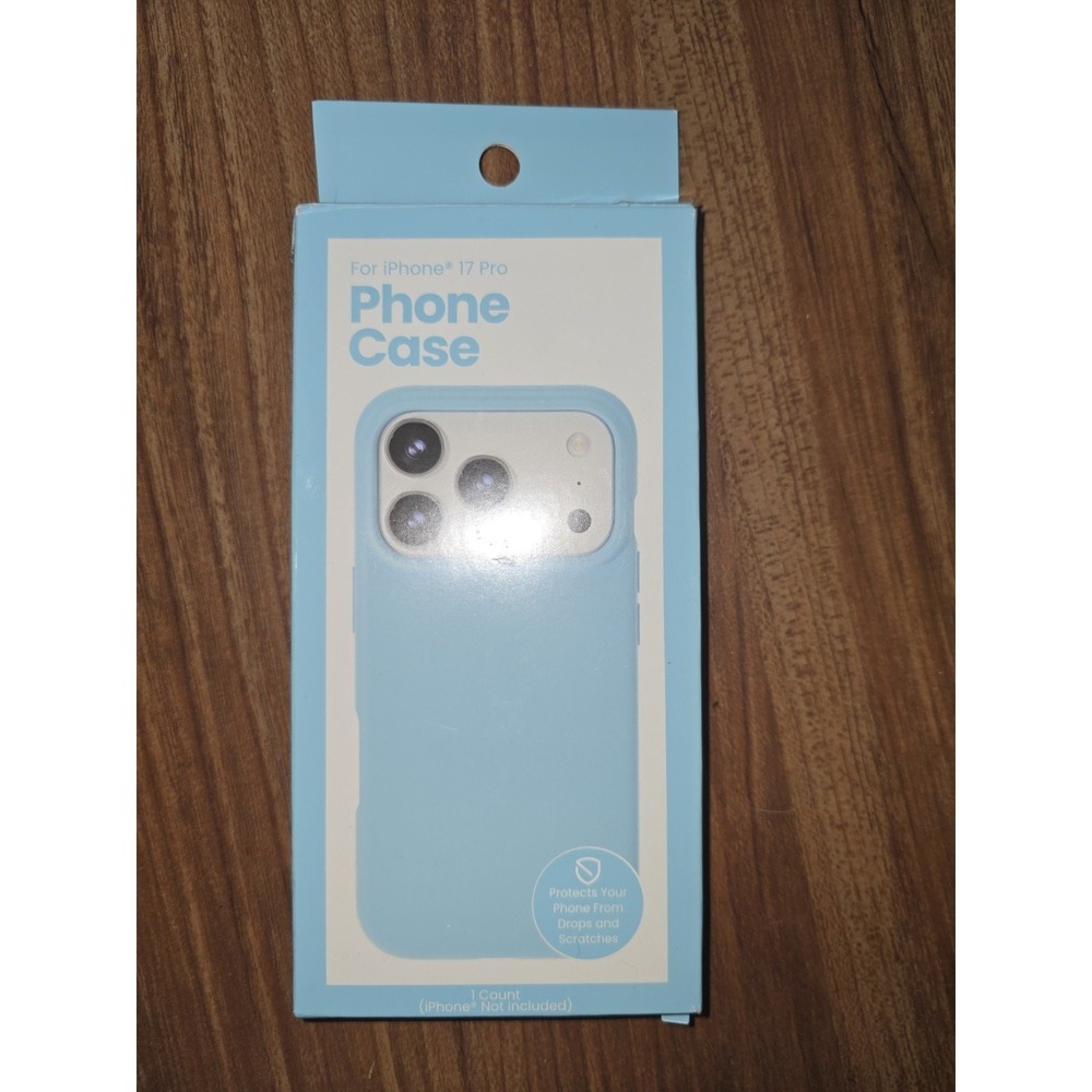 GEMS iPhone Air Case Slim Clear TPU Blue Shockproof Wireless Charging S13